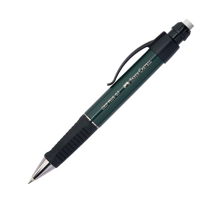 portaminas faber castell grip plus 0.7mm verde