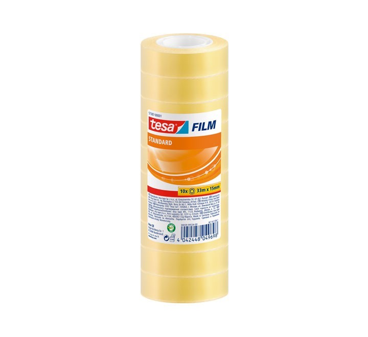 p.10 ro. cinta adh. tesa film standard 15mmx33m tr