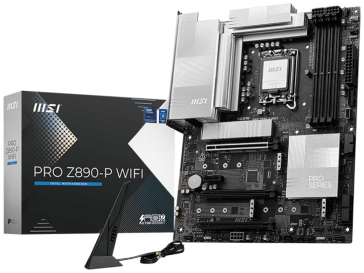 placa base msi pro z890 p wifi atx 4xddr5