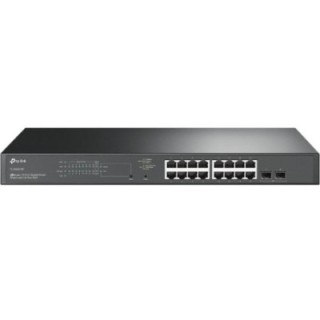tp link tp link tl sg2218p switch l2/l2+ gigabit ethernet  10/100/1000  energia sobre ethernet  poe
