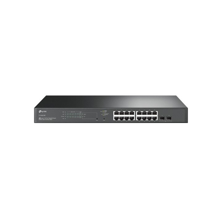 tp link tp link tl sg2218p switch l2/l2+ gigabit ethernet  10/100/1000  energia sobre ethernet  poe