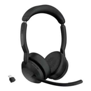 jabra auriculares jabra evolve2 55 uc stereo inalambrico negro