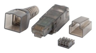 conector lanberg rj45 cat.6a utp plug 8p8c tool less