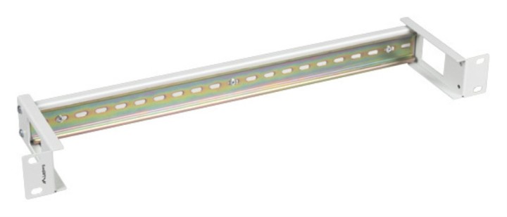 carril de montaje lanberg din ts 35 para rack 19" 1u gris