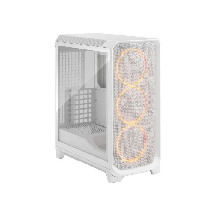 fractal design fractal caja meshify 3 white rgb tg clear tint fd c mes3a 07