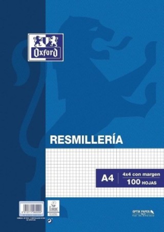resmilleria oxford a4 100h 4x4/m