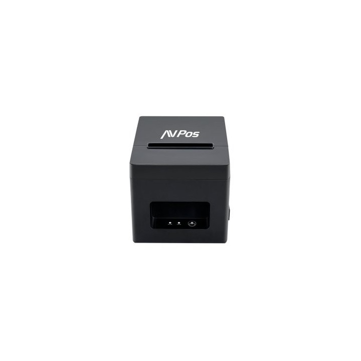 tpv impresora termica avpos tc21 80mm conexion usb lan velocidad 200mm/s auto corte black