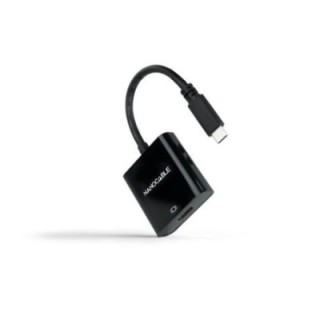 conversor nano cable usb c   hdmi 4k 0.15m negro