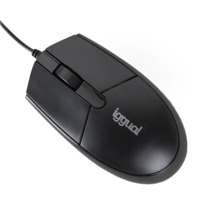 iggual rat?n ?ptico com basic3 800dpi negro