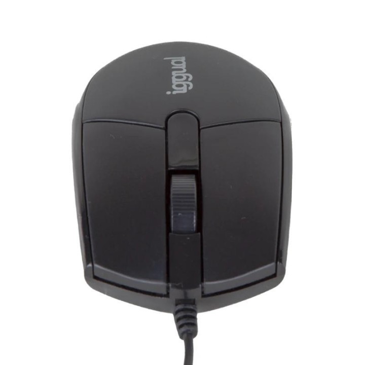 iggual rat?n ?ptico com basic3 800dpi negro