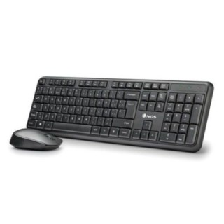 combo teclado/raton ngs harmony kit inalambrico negro