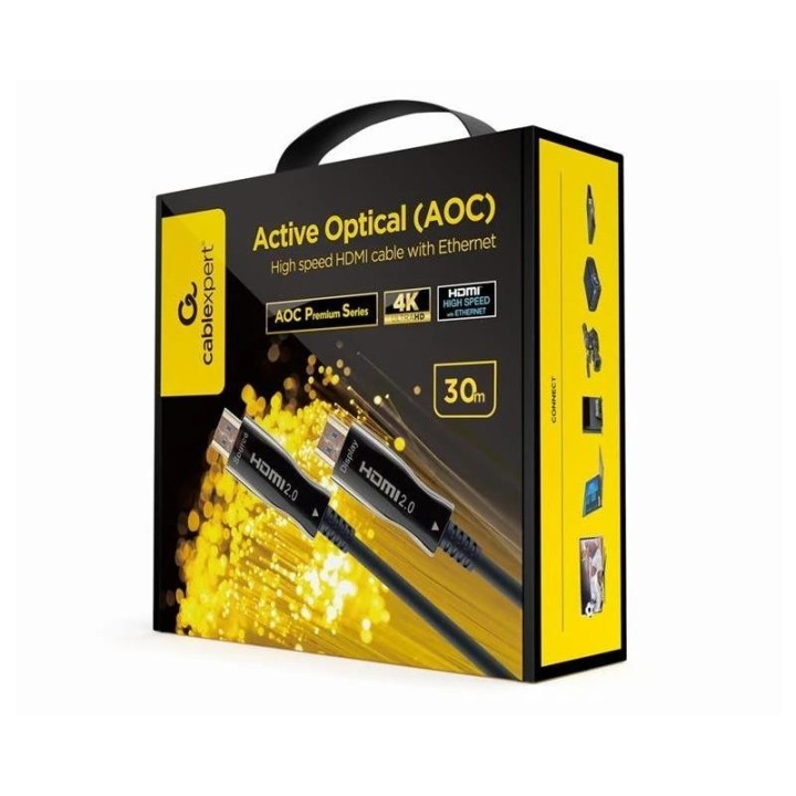 gembird cable aoc hdmi alta velocidad premium,30 m