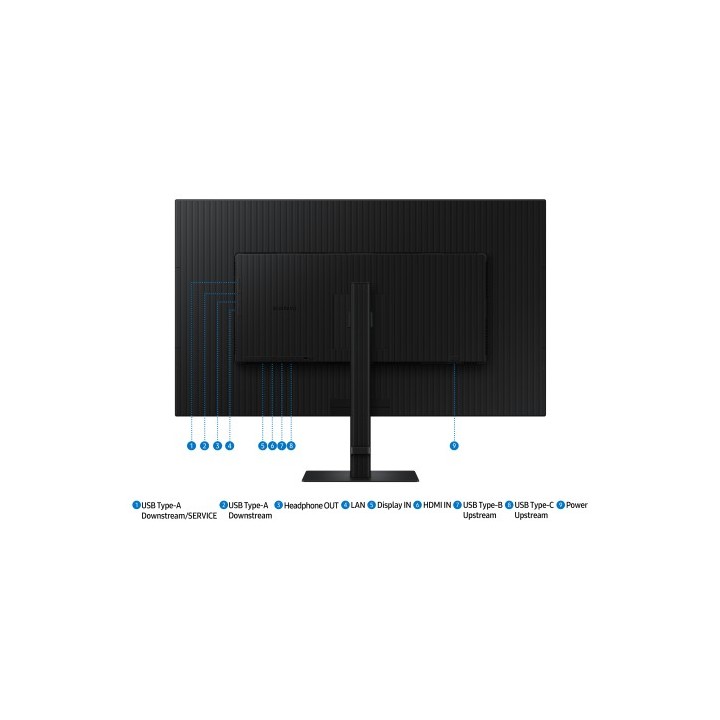samsung samsung s80ud pantalla para pc 94 cm  37"  3840 x 2160 pixeles 4k ultra hd lcd negro