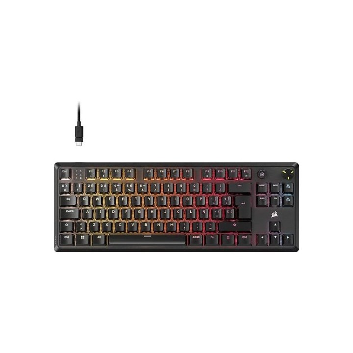 corsair teclado corsair k70 core tkl rgb mlx red espanol ch 910971e es