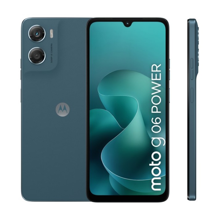 motorola movil motorola moto g06 power 4   256gb tapestry blue