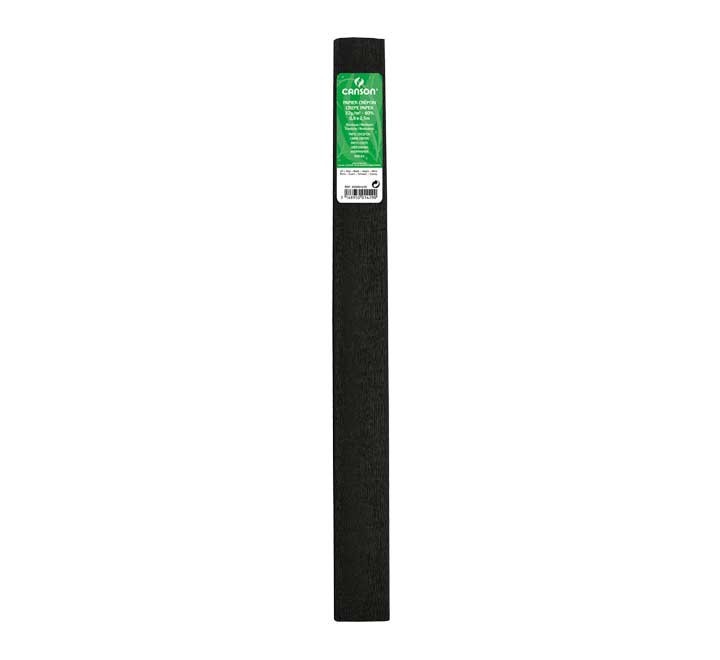 r. papel crepe canson 0.50x2.5m negro 200001429