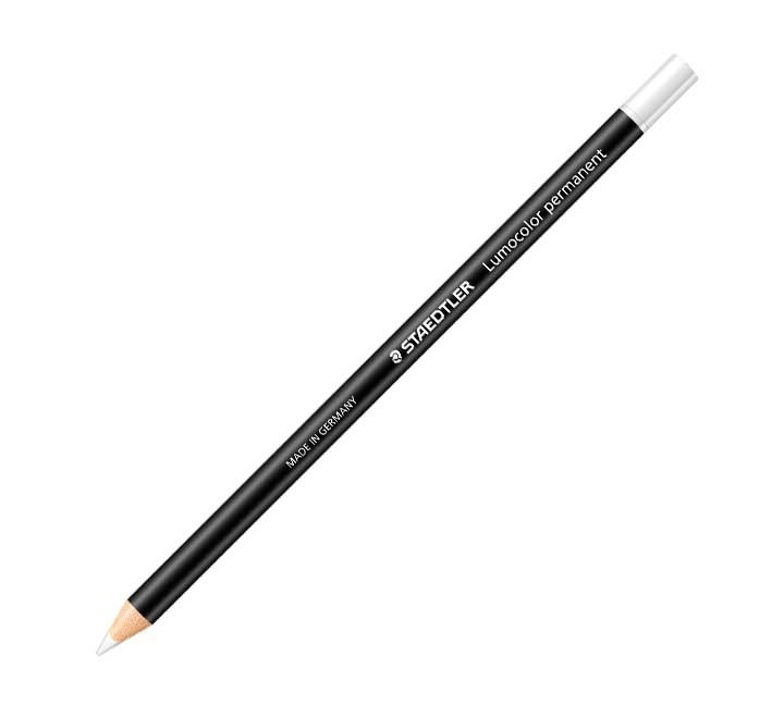 lapiz staedtler glasochrom perm. 108 blanco