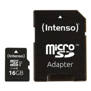 intenso 3423470 micro sd uhs i premium 16gb c/adap