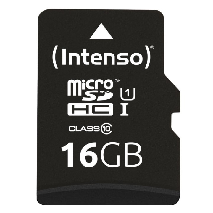 intenso 3423470 micro sd uhs i premium 16gb c/adap