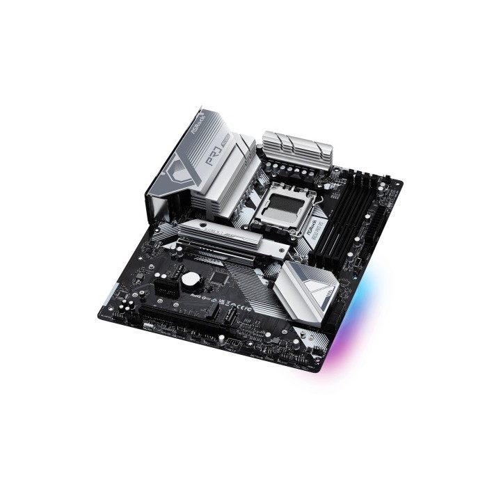asrock asrock b650 pro rs amd b650 zocalo am5 atx