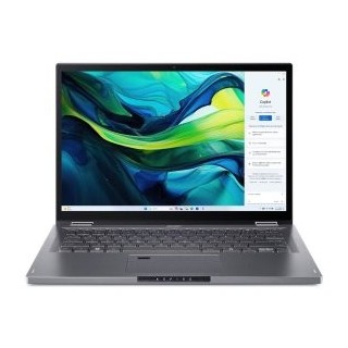 portatil acer asp14 52mtn 505b intel ultra 5 115u 14"tactil bisagra 360o 16gb 512gb w11h gris