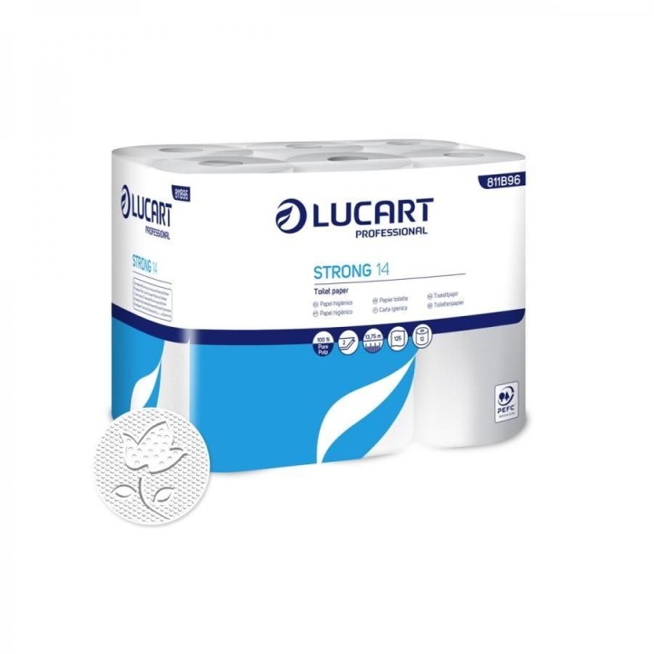 p. 12 rollo papel higienico lucart strong 14