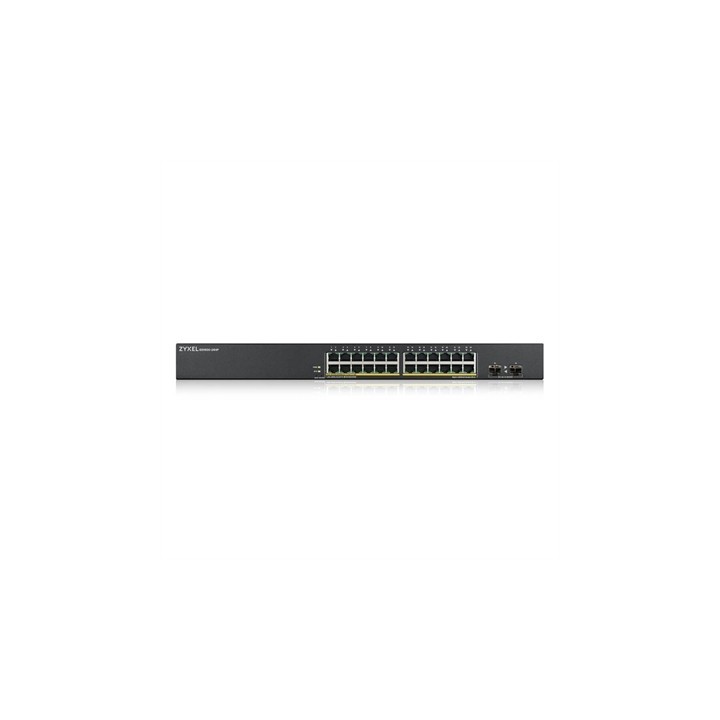 zyxel switch 26 puertos zyxel gs1900   24hpv2 24 puertos gigabit ethernet 2 puertos sfp