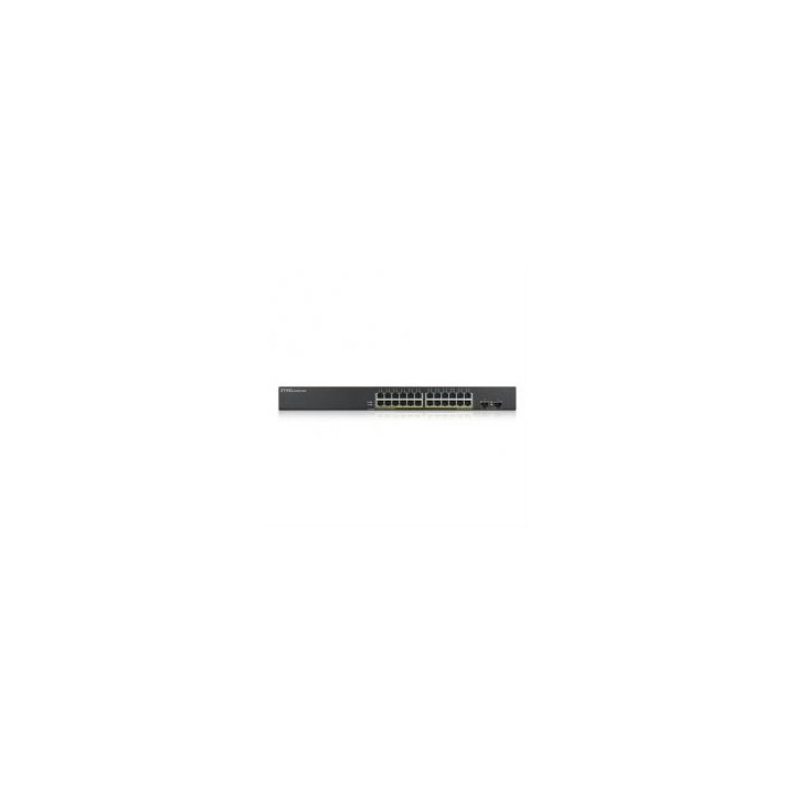 zyxel switch 26 puertos zyxel gs1900   24hpv2 24 puertos gigabit ethernet 2 puertos sfp