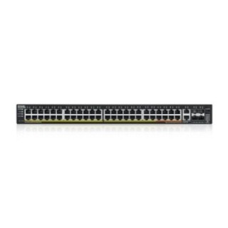 zyxel switch 54 puertos zyxel xgs2220   54hp   eu0101f