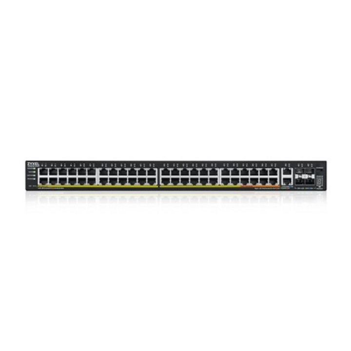zyxel switch 54 puertos zyxel xgs2220   54hp   eu0101f