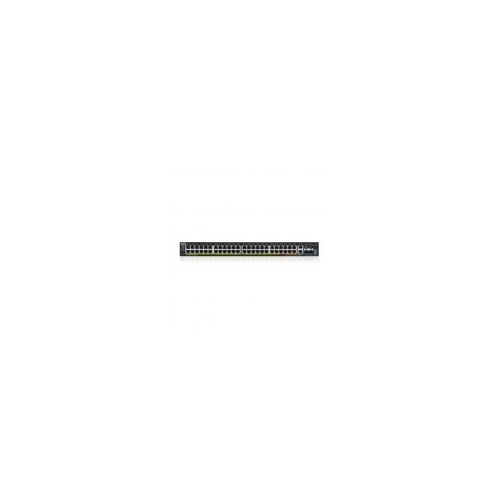 zyxel switch 54 puertos zyxel xgs2220   54hp   eu0101f