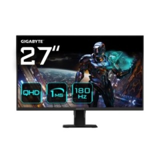 gigabyte gigabyte gs27qa 27" monitor de juego qhd   2560 x 1440  qhd , 180hz, 1ms, 300 cd/m2, freesy