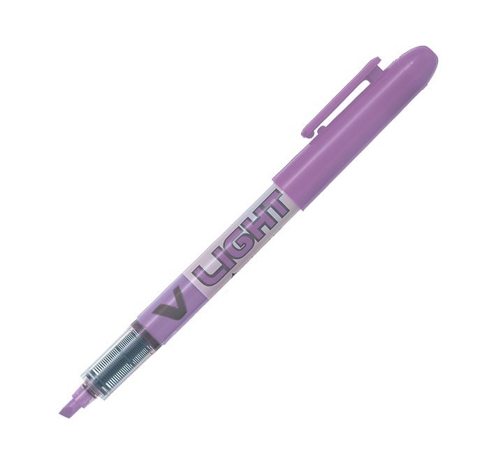 marcad. fluor pilot v light violeta