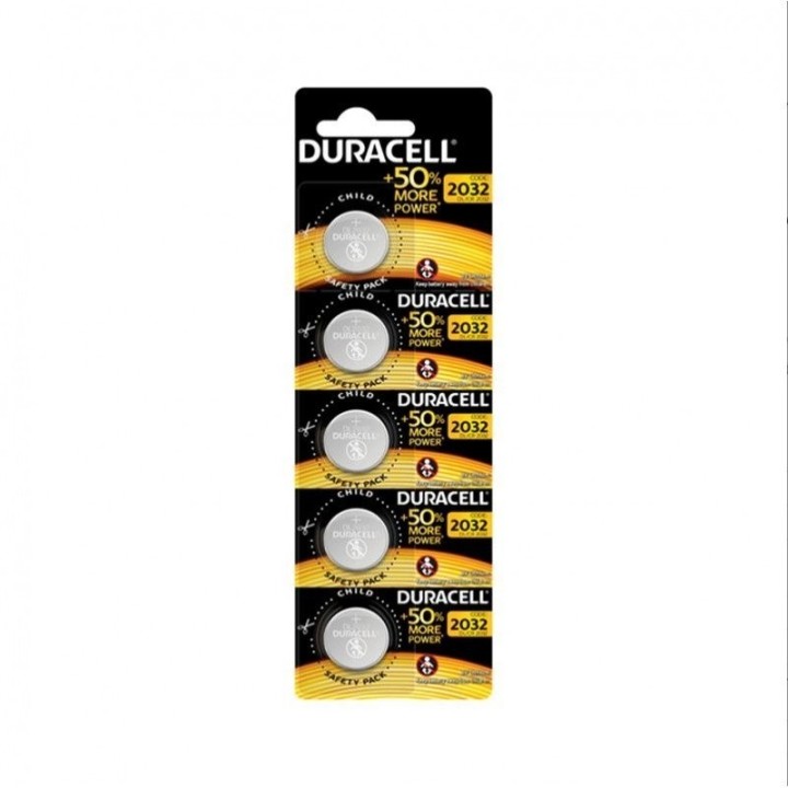 duracell pila boton litio cr2032 3v blister5