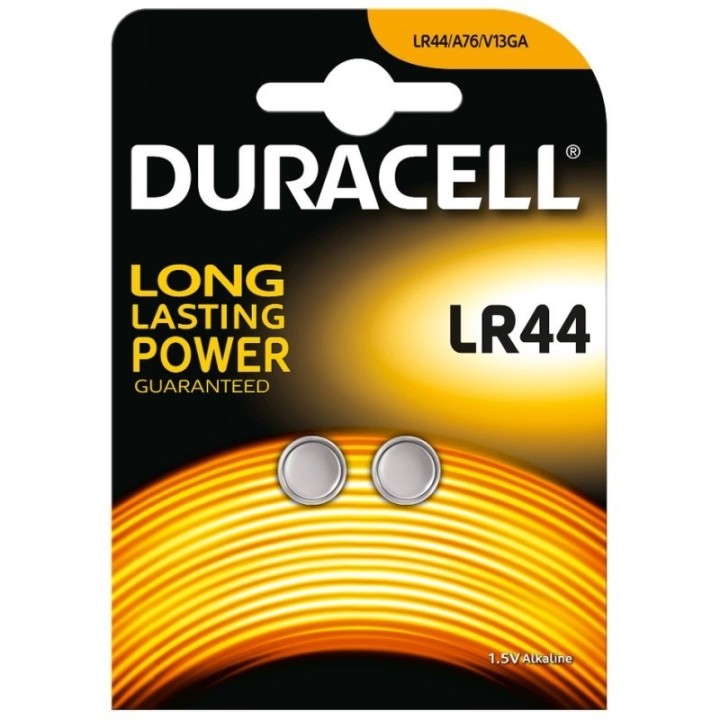 duracell pila bot?n alcalina lr44 1,5v blister2
