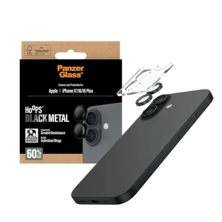 panzerglass camera protec. iphone 17 16 16plus neg