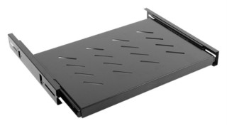 bandeja lanberg deslizante 1u 465x347mm hasta 60kg rack de 19" negro