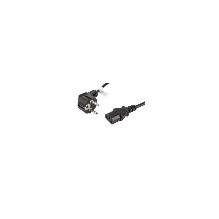 lanberg cable de alimentacion lanberg schuko cee 7   7 a iec320 c13 1.8m