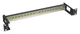 carril de montaje din lanberg 1u ts 35 para rack 19" negro
