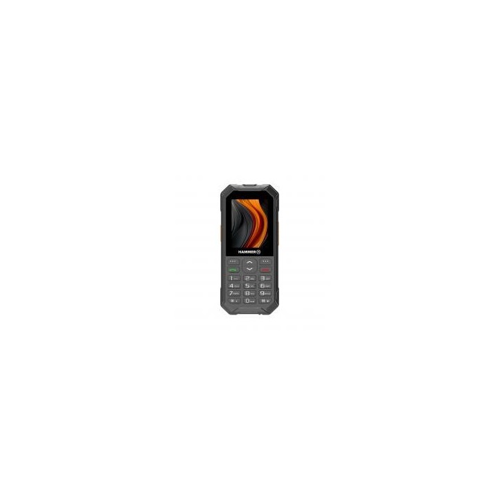 hammer telefono movil rugerizado hammer 6 2.4 pulgadas   4g   negro
