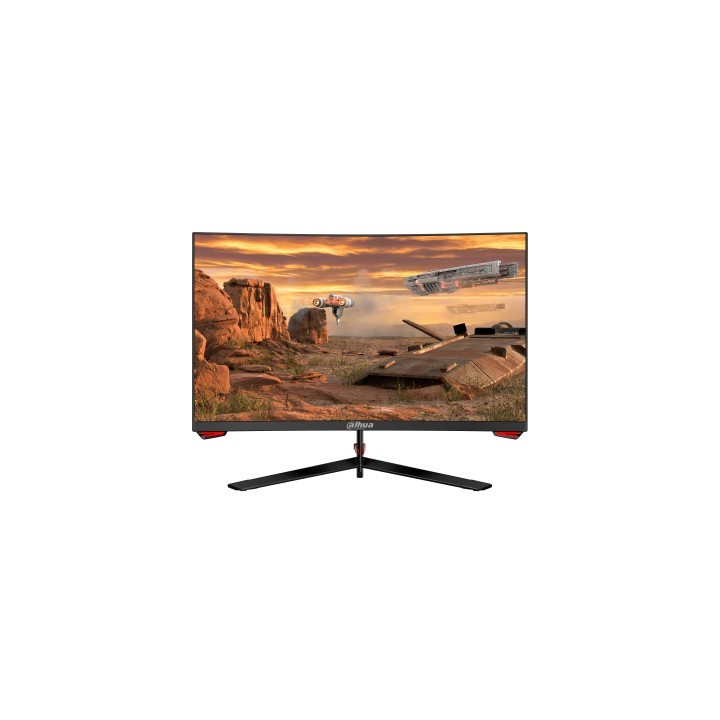 dahua monitor dahua gaming 27", curvo, 165hz, 2hdmi, display ports, 1ms