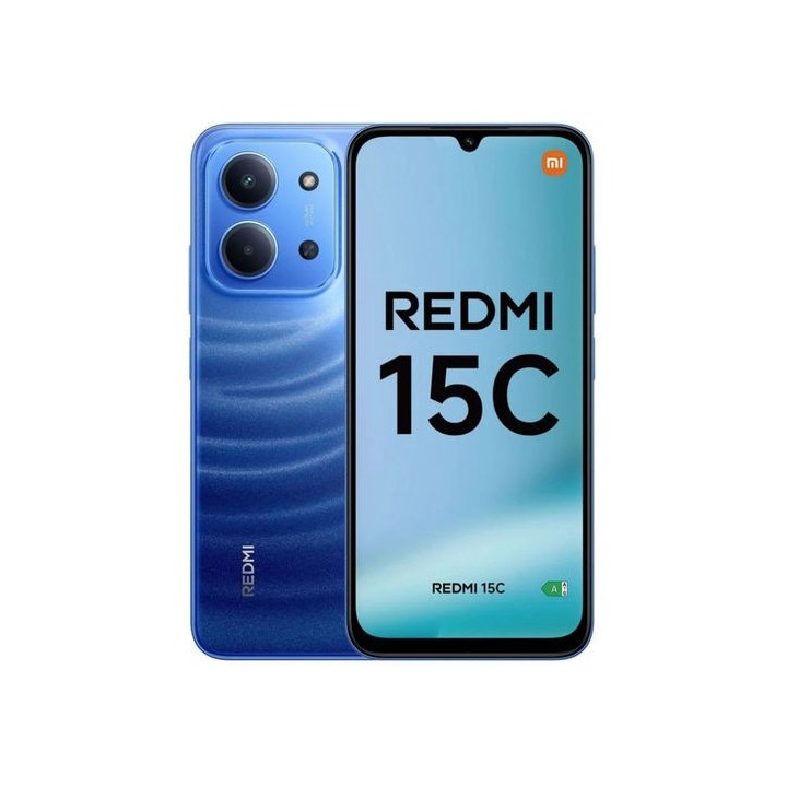 smartphone xiaomi redmi 15c nfc 6,90" 4g hd+ dualsim hd+ 120hz 4gb/256gb moonlight blue