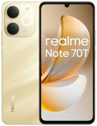 smartphone realme note 70t 4gb 128gb beach gold