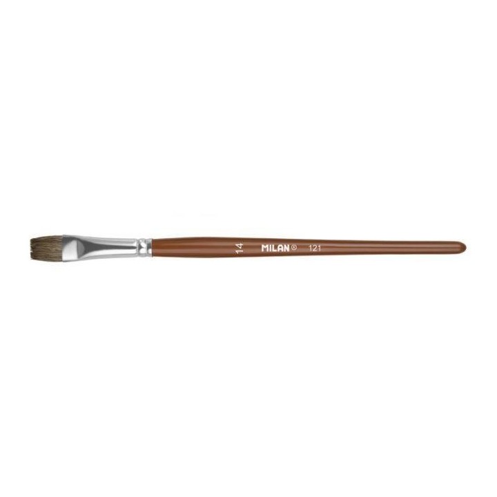 pincel milan mango corto serie 121 no14 0412114