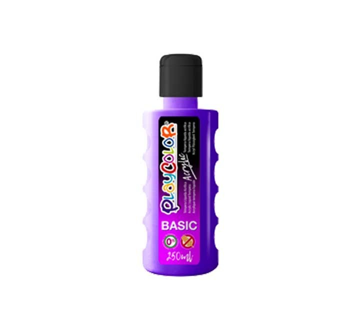 bote pintura playcolor acrylic 250ml violeta