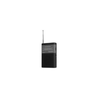 radio de bolsillo sunstech analogica am/fm negra