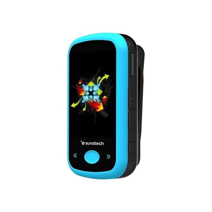 mp4 sunstech ibizabt 1.8" 8gb fm bluetooth azul