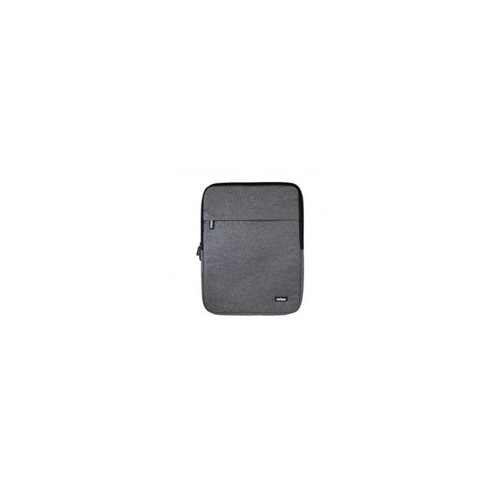 nilox funda nilox sleeve para portatil 17.3 pulgadas gris