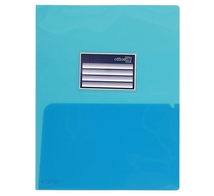dossier c/tarjetero a4 classic azul 27626