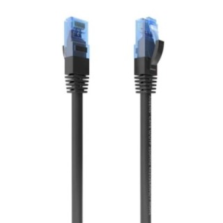 aisens cable rj45 cat.6 utp awg26 cca negro 25cm